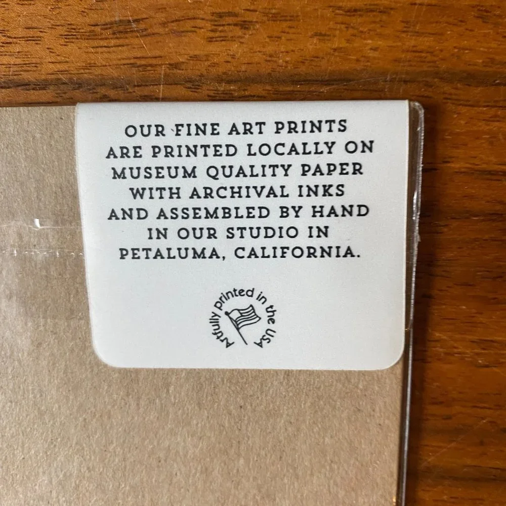 NEW CAPE COD ART PRINT 8" X 8" by Cat Studio - Picture 4 of 5